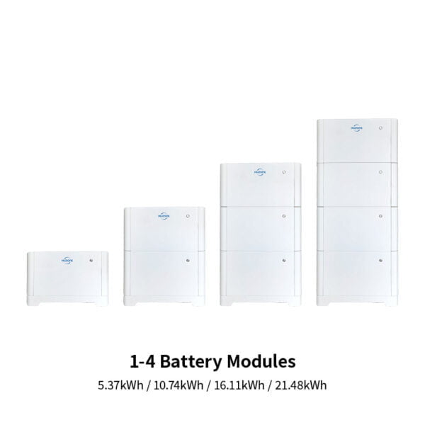 LFP / LiFePO4 Battery System (5.37kWh / 10.74kWh / 16.11kWh / 21.48kWh)